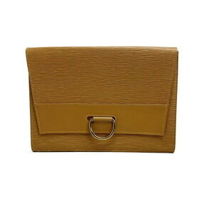 Louis Vuitton Clutch Bag Shoulder Epi Leather Iena Winnipeg Beige